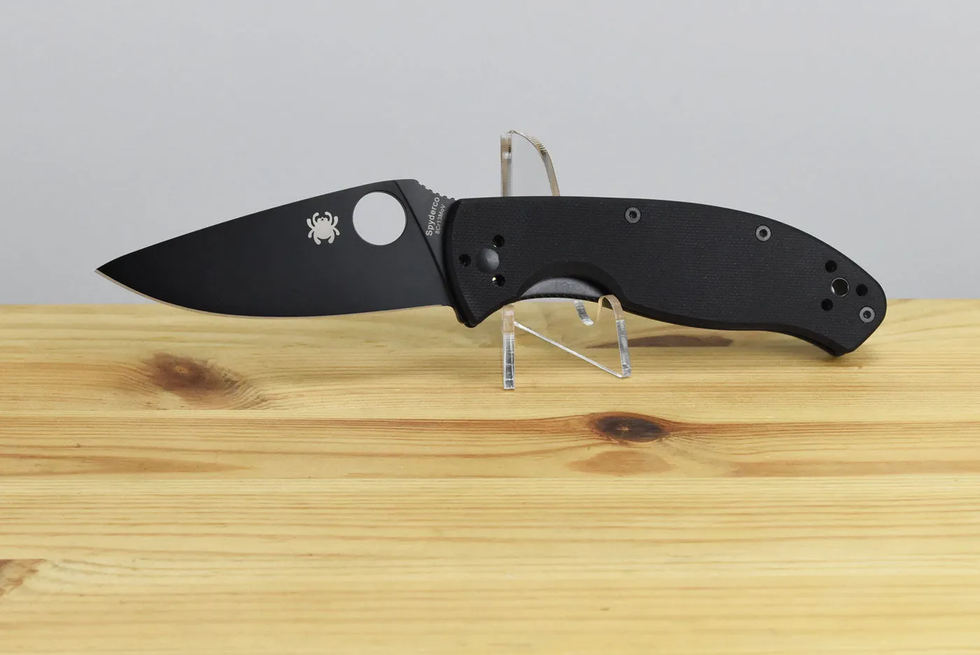 Spyderco C122GBBKP Tenacious G-10 (Black Blade)