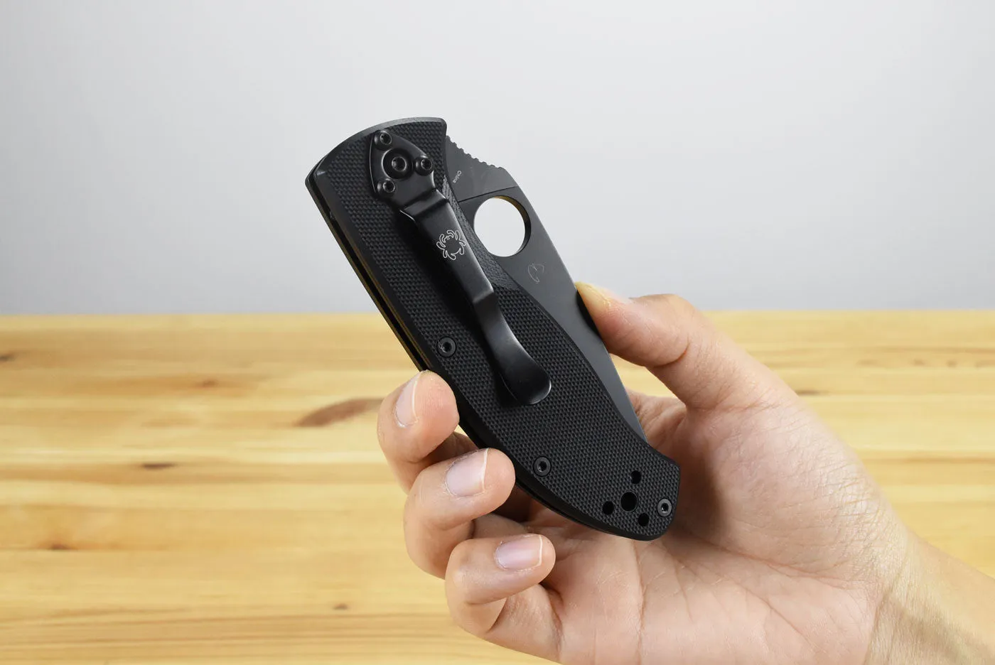 Spyderco C122GBBKP Tenacious G-10 (Black Blade)