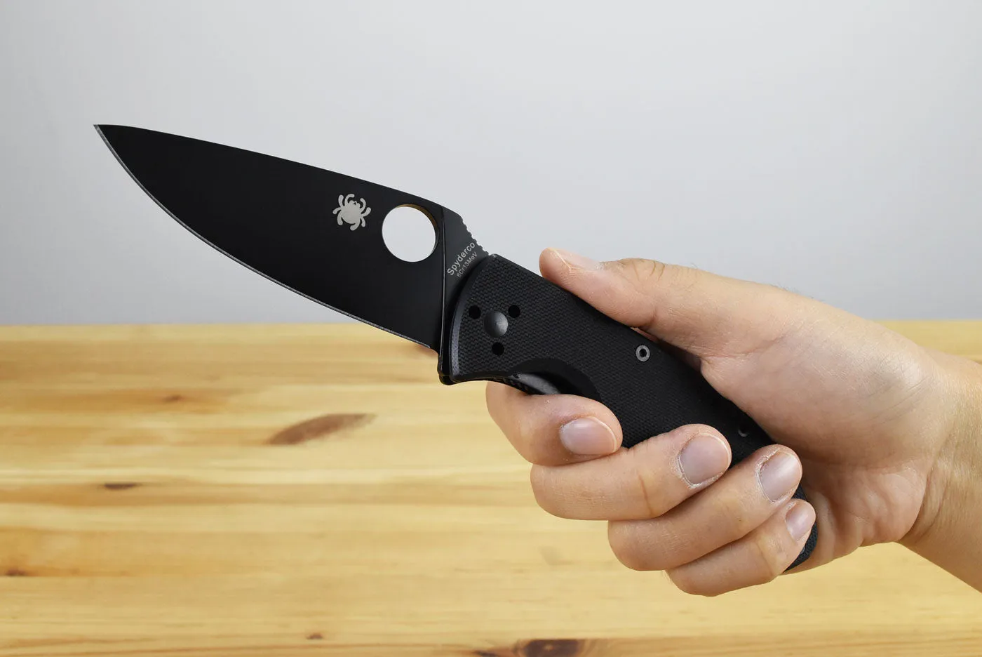 Spyderco C122GBBKP Tenacious G-10 (Black Blade)