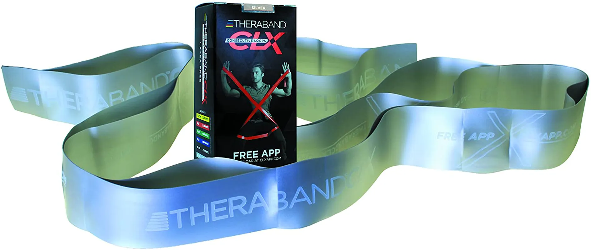 TheraBand CLX Resistance Band with Loops