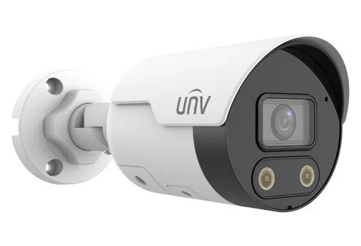 UNIVIEW IPC2128SB-ADF28KMC-I0: 8MP 4K Active Deterrence Fixed Eyeball Bullet Camera