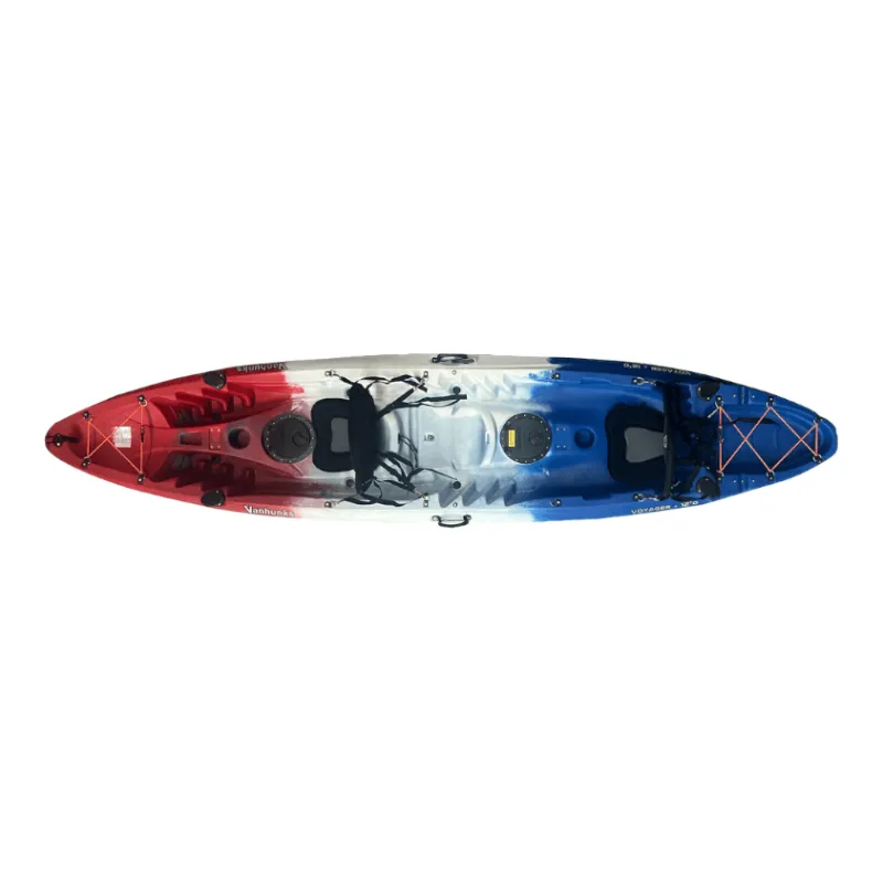 Vanhunks 12' Voyager Deluxe Tandem Fishing Kayak