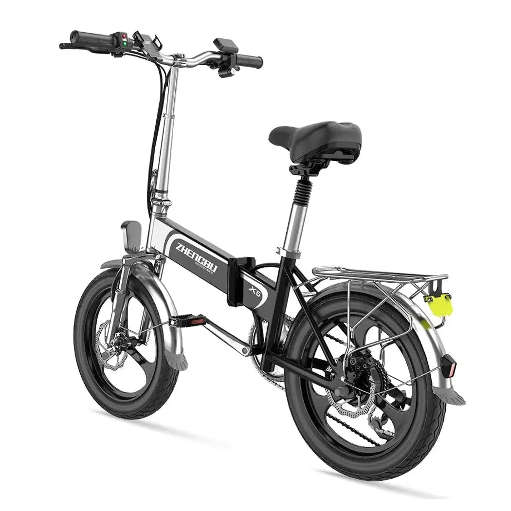 ZHENGBU F6 20" Fat Tire Folding Electric Bike