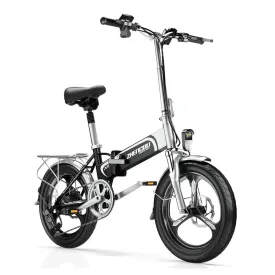 ZHENGBU F6 20" Fat Tire Folding Electric Bike