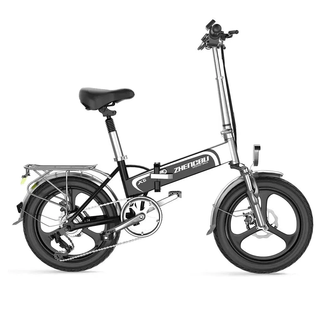 ZHENGBU F6 20" Fat Tire Folding Electric Bike